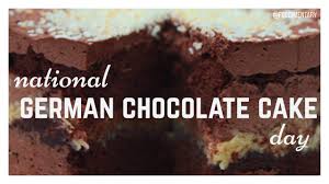 Happy national chocolate cake day is one of the most popular celebrations in the united states and all over the world. June 11th Is National German Chocolate Cake Day Fact It S Not Really German At All Nationalgermanchocolatecakeday Foodimentary National Food Holidays