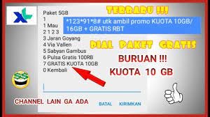 Cara dapat kuota gratis indosat 14gb. Wow Kode Dial Paket Kuota Gratis 10 Gb Dari Xl Buruan Youtube