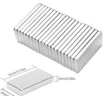 Super Powerful Strong Magnetic Neodymium Magnets, Heavy Duty For Crafts  Industrial Rare Earth Magnets, 20Pcs 20x10x2mm Triple Coated With Ni Cu Ni,  ...