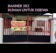 Ingat, konversi lebih penting daripada klik. Banner 3 X2 Rumah Untuk Disewa Custom Print Shopee Malaysia