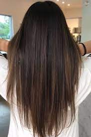 Brunette Balayage Straight Hair Brown Highlights Long Hair When I See All These Fall Hair C Balayage Brunette Brown Straight Hair Balayage Straight Hair