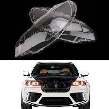 Car Headlight Covers Plastic Lampshade Clear Lens Lamp Assembly For Bmw X5m X6 E71 M Sport Xdrive 2008 2014 N002 Headlight Covers Bmw X6 Bmw