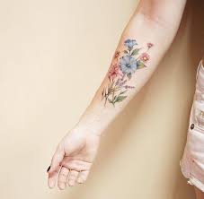 Tatouage poignet femme top 100 des motifs bracelet. Tribal Tattoos X Tattoo Avant Bras Fleur