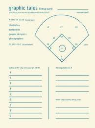 Softball Lineup Printable Big Red Baseball Softball And