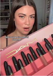 MAC Powder Kiss Hazy Matte Lipstick Swatches