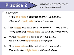 10 Indirect Speech Tense Changes Rumors And Gossip