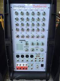 You've got the drive, and you know you've got the talent. Phonic Roadgear 260 Manual