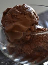 C Est La 1ere La 1ere Glace Que Je Fais Avec Ma Sorbetiere Kitchenaid Et C Est Tellement Simple Recette Glace Au Chocolat Glace Au Chocolat Recette Glace