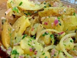 Salade De Pommes De Terres Alsacienne Recette Recettes De Cuisine Salade Pomme De Terre Cuisine