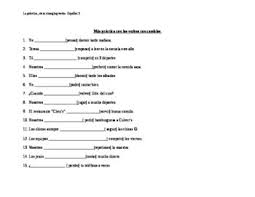 Students Will Gain Confidence Using Common Present Tense Stem Changing Verbs With These Two A Verb Practice Spanish Classroom Activities How To Gain Confidence