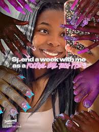 Spend a week with me as a polygel tech 💅🏾