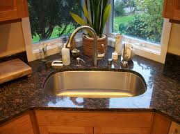 stainless steel corner kitchen sink
