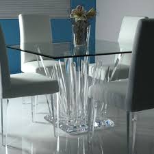 Metal base tables for the dining room and living room. Haziza Com Contemporary Art Furniture And Stunning Acrylic Designs Glass Round Dining Table Dining Table Round Dining Table