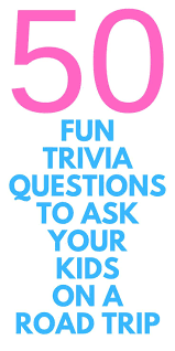 Jan 16, 2021 · 6 entertaining road trip trivia games (+ apps). Pin On Parenting Tips Mom Generations
