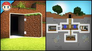 How to make hidden base in minecraft, this is how you can make it :] quick, rate and comment or this crazy crab will pinch you!(\/) (°,,°) (\/) subscribe t. Minecraft How To Build A Secret Base Tutorial 2 Easy Hidden House Youtube