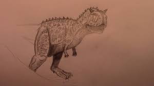 69 569 просмотров 69 тыс. How To Draw Carnotaurus From Jurassic World The Game Danny The Dinosaur Drawer Youtube