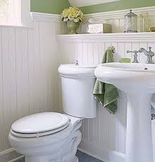 Beadboard Wainscoting Bathroom Beadboard Wainscoting And Period Fixtures Define Bungalow Bat Beadboard Bathroom Beadboard Wainscoting Bathrooms Remodel