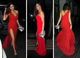 Lisa Snowdon In Red Dress To Celebrate Her 40th Birthday Dresses Red Dress Birthday Dresses