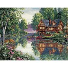 It's understandable that many stitchers wouldn't consider making their own pattern. Dimensions Gold Collection Counted Cross Stitch Kit Cabin Etsy In 2021 Dimensions Cross Stitch Counted Cross Stitch Patterns Free Cross Stitch