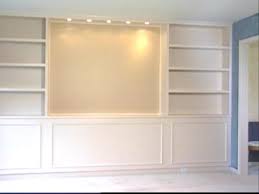 You can build the bookcase as a series of sections that fit together sort of like a modular system. Built In Bookcases Hgtv