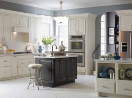 From The Cabinet Baseboard To Decorative Moulding And Feet The Crisp Maple Coconut Off White Kitchen Cabinets Kitchen Cabinets Semi Custom Kitchen Cabinets