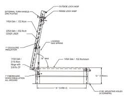 A type l roof hatch permits easier movement for maintenance personnel, tools and equipment from a full size stairway. Bilco Roof Hatch Detail Shefalitayal
