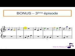 Mi, sol, si, ré, fa. Lecture En Cle De Sol Troisieme Episode Bonus Partition Cle De Sol Et Cle De Fa Cle De Sol Partition Musique Piano