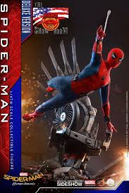 Homecoming is something of a magic trick: Spider Man Homecoming Quarter Scale Series Action Figure 1 4 Spider Man Deluxe Version By Hot Toys Ca 44 Cm Bunker158 Com