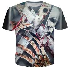 Freddy Krueger Vs Jason Vs Michael Myers Vs Chucky Pin On Halloween Horror