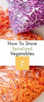 Toss in the zucchini, and cook for 1 minute. Inspiralized How To Store Spiralized Vegetables For Meal Prep