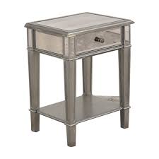 Its one drawer, one cabinet and one door with beautif. 61 Off Pier 1 Pier 1 Mirrored Nightstand Tables
