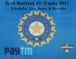 Syed mushtaq ali trophy 2021. Syed Mushtaq Ali Trophy 2021 Schedule Live Score Results