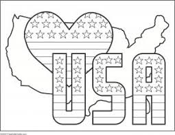 Hands on and visual prompts combine multiple senses to reinforce learning. Printable Patriotic Coloring Pages