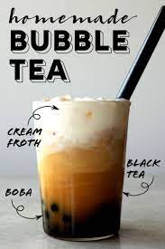 Yes Bubble Tea Can Be Made At Home A Decadent Bubble Tea Recipe Made With Black Tea Chewy Tapioca Balls Boba Tea Recipe Bubble Tea Recipe Milk Tea Recipes