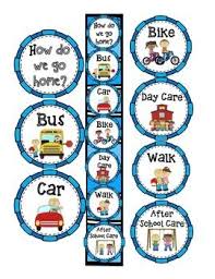 How Do We Go Home Transportation Clip Chart Classroom Decorations After School Care Clip Chart