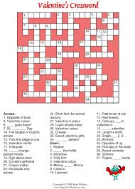 Squigly S Valentine S Day Crossword Puzzle Valentines Puzzles Valentine Worksheets Word Puzzles For Kids