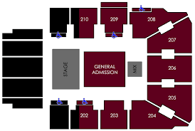 Seating By Venue Griztix University Of Montana