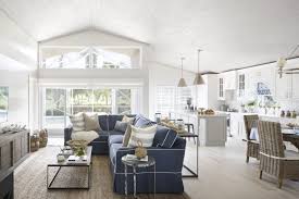Hamptons Style Kitchen Living Dining Hamptons Style Living Room Coastal Cottage Style Navy Living Rooms