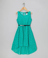 Mint Heart Hi Low Dress Girls Something Special Every Day Pretty Dresses Pretty Outfits Girls Dresses