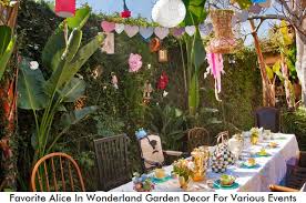 Favorite Alice In Wonderland Garden Decor For Various Events Formation Decoration Interieur 2017