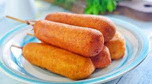 Resep Corn Dog Sosis Balut Tepung Yang Lezat Corndog Recipe Corn Dogs State Fair Corn Dog Recipe