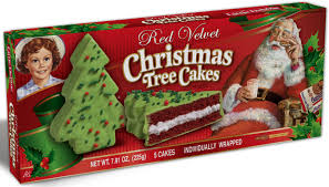 I'm dreaming of a white christmas tree cake! Little Debbie Red Velvet Christmas Tree Cakes Reviews 2021