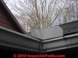 The rain pours over the splash guard, and down to the foundation ! Gutter Leaks And Defects Photo Guide To Roof Gutters Gutter Clogs Leaks Overflows Coming Loose And Roof Gutter Repairs