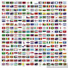 Die flagge der europäischen union ist blau und zeigt 12 goldene im kreis angeordnete fünfeckige sterne. 1