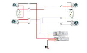 Lamps are parallel wired, so if one burns out the others keep working. Diagram 4 Bulb Fluorescent Light Wiring Diagram Full Version Hd Quality Wiring Diagram