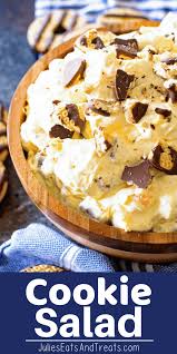 this classic cookie salad recipe is made with cool whip buttermilk mandarin oranges instant vanilla pudding and cookie salad dessert salads classic cookies