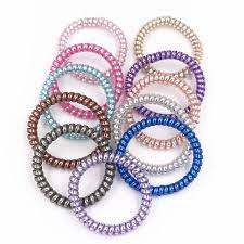 10pcs Elastic Hair Bands Girls Hair Accessories Rubber Band Headwear Hair Rope Spiral Shap Rubber Band Hairstyles Hair Accessories For Women Elastic Hair Bands