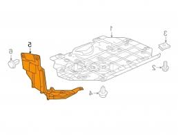 Hi, i need to replace 3 shields: Under Engine Cover For Honda Hrv Ru 08 2015 Alvadi Ee