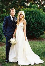 Real Weddings Bride Garden Party Wedding Lovely Wedding Dress
