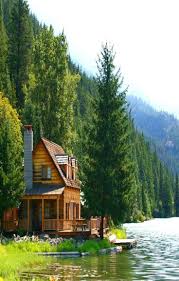 Perfect Lake Cabin Cabins In The Woods Lake House Little Cabin